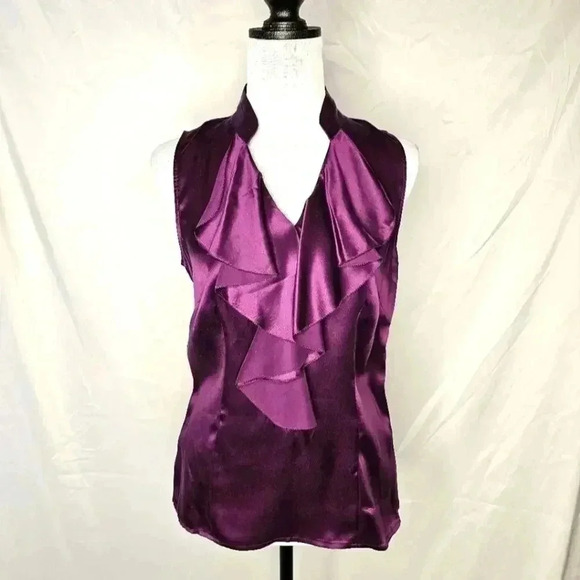 Ann Taylor sleeveless professional blouse size 4 - Picture 1 of 3